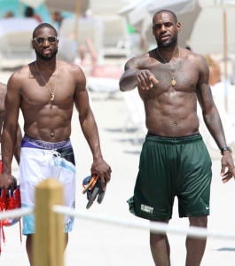Dwayne Wade and LeBron James Shirtless – Naked Athletes Blog – Nude