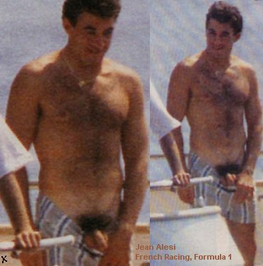 Race Car Driver Jean Alesi Naked